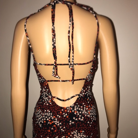 SOLD Free People Stealing Kisses Midi Dress - Picture 7 of 7